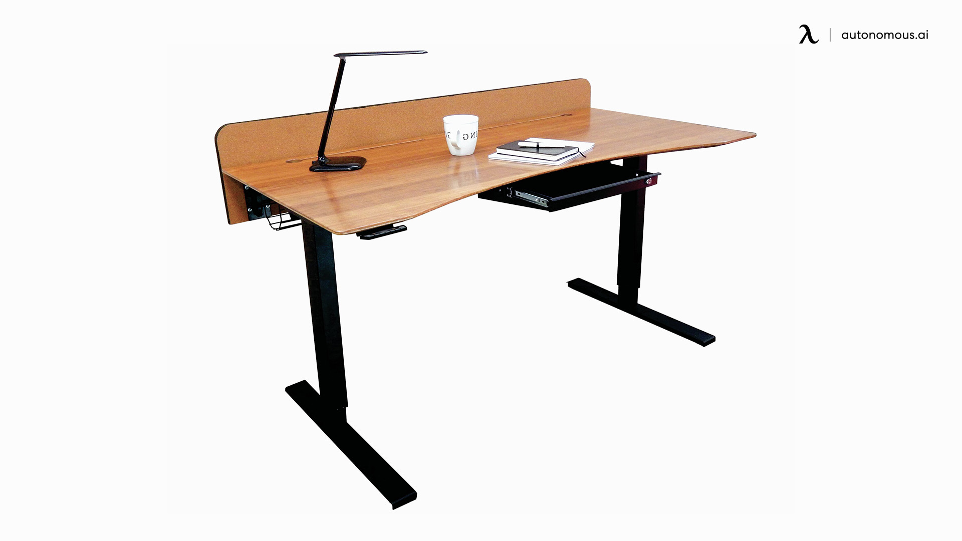 Bamboo standing desk by Frasch