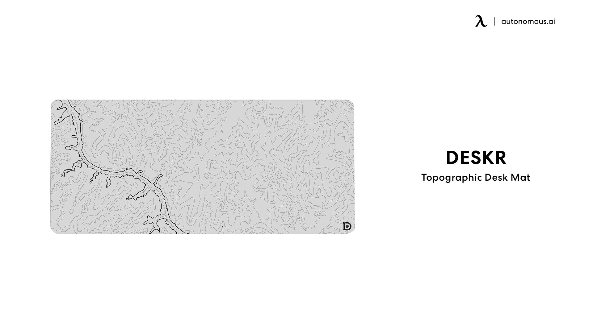 Topographic Deskpad by Deskr home office essentials