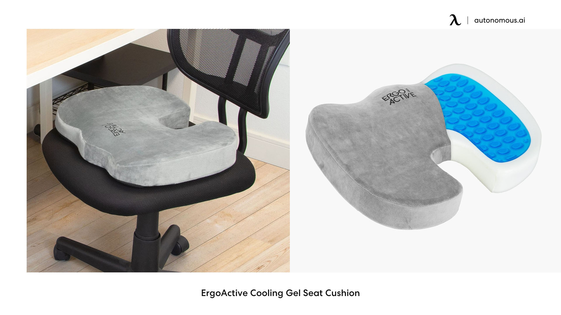 ErgoActive Cooling Gel Seat Cushion