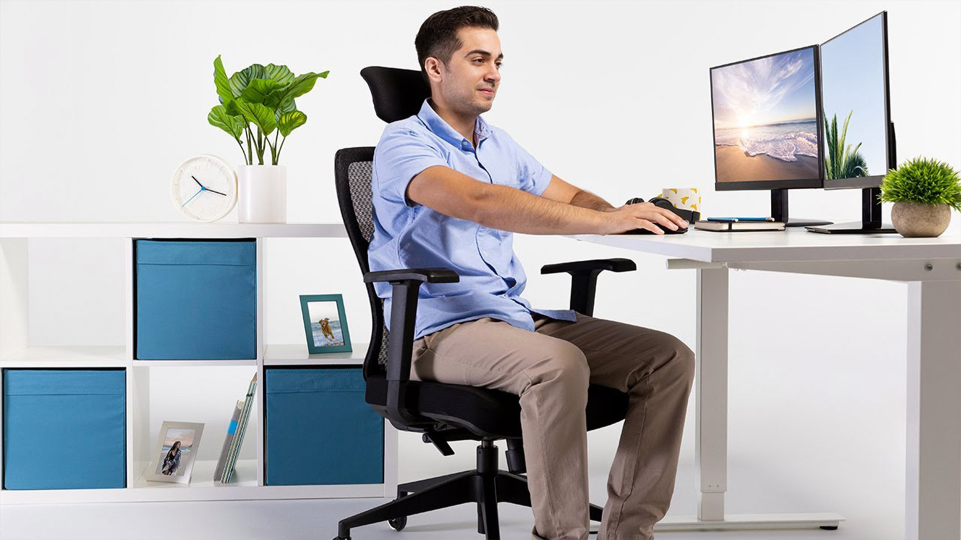 The Office Oasis Ergonomic Chair: Hardwood Floors Caster