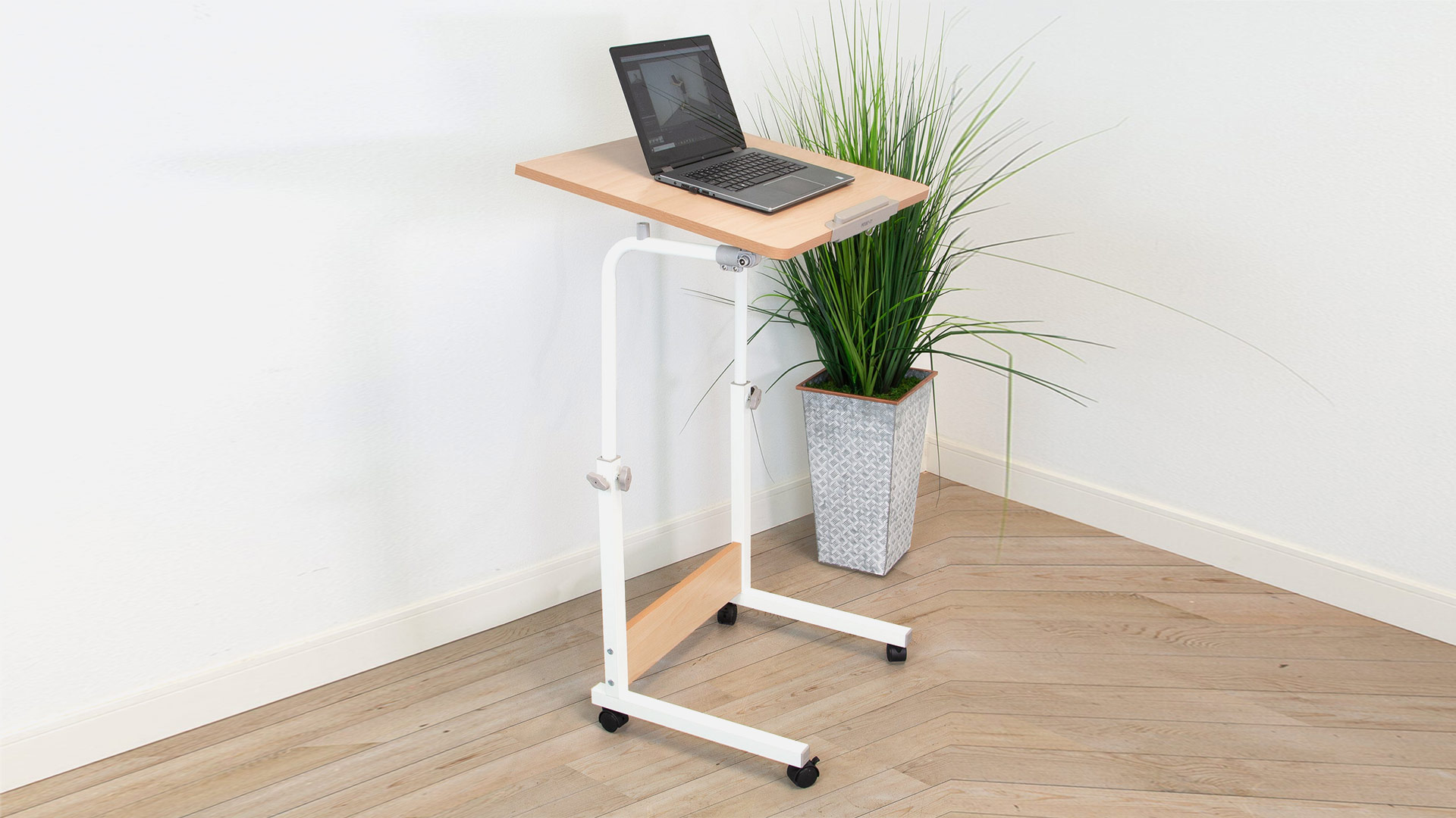 Mount-It! Rolling Desk: Tiltable Desktop