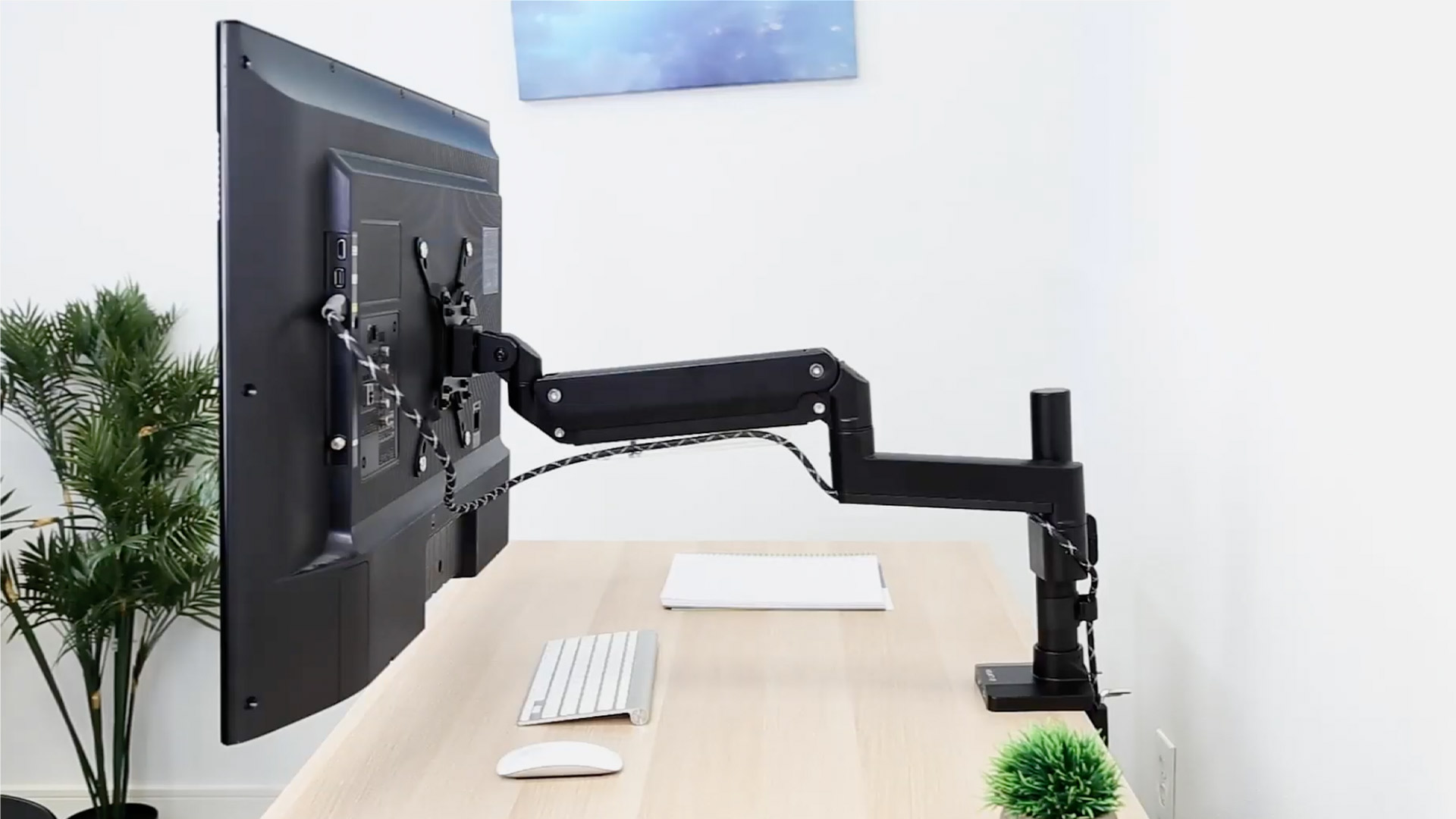 Mount-It! Heavy Duty Monitor Desk Mount