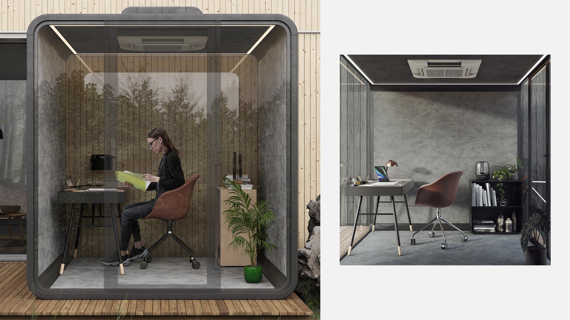 Thinktanks Compact Office Pod