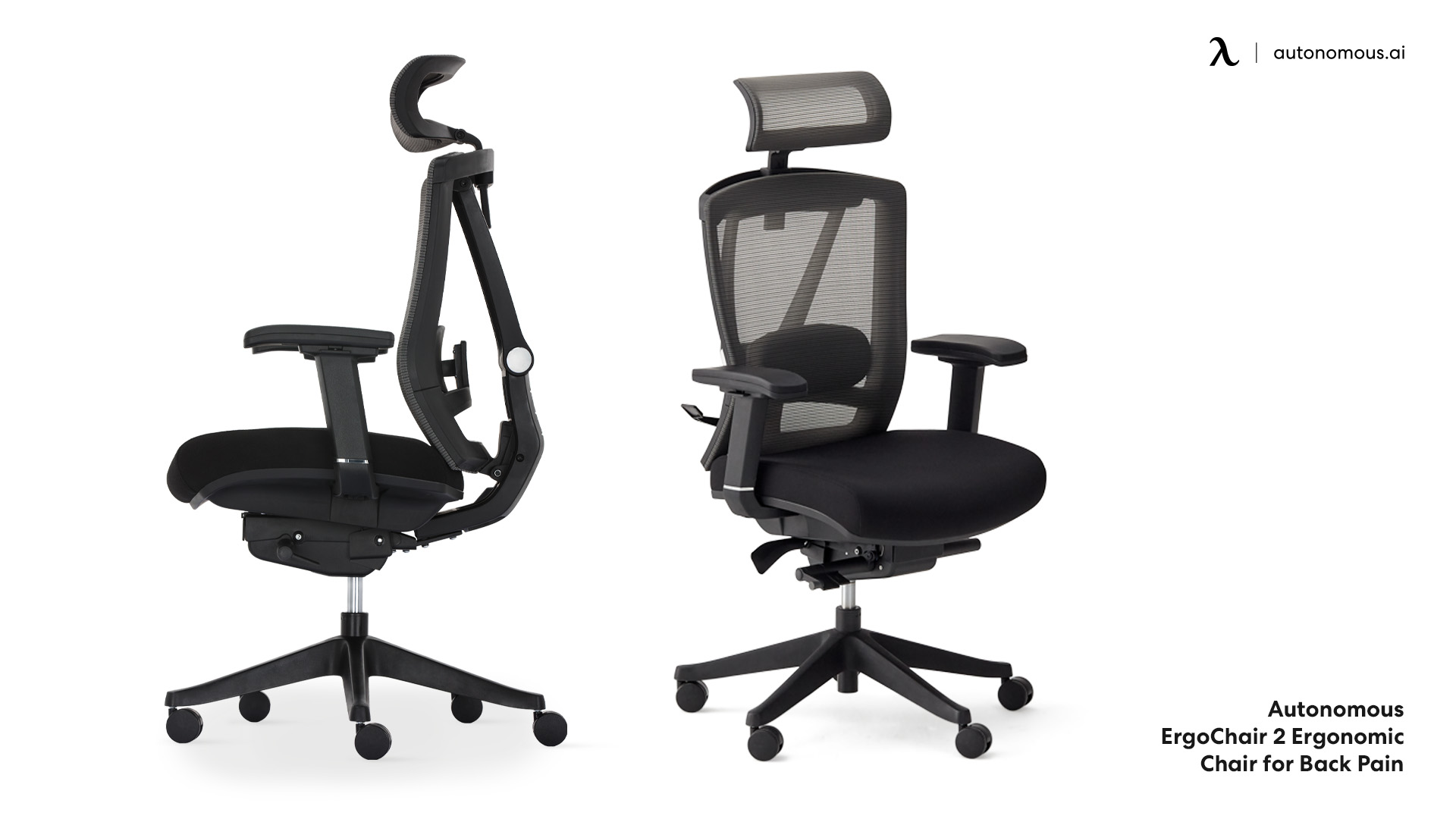 Ergonomic chair for back pain