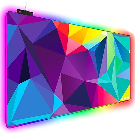 RGB Extended Gaming Desk Pad by Rnairni