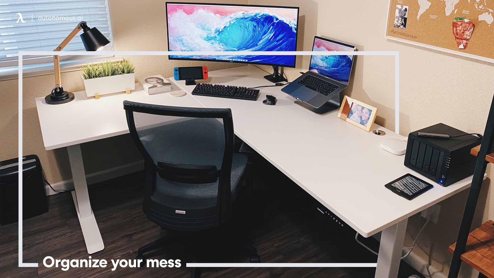 Know how to organize your work desk for productivity