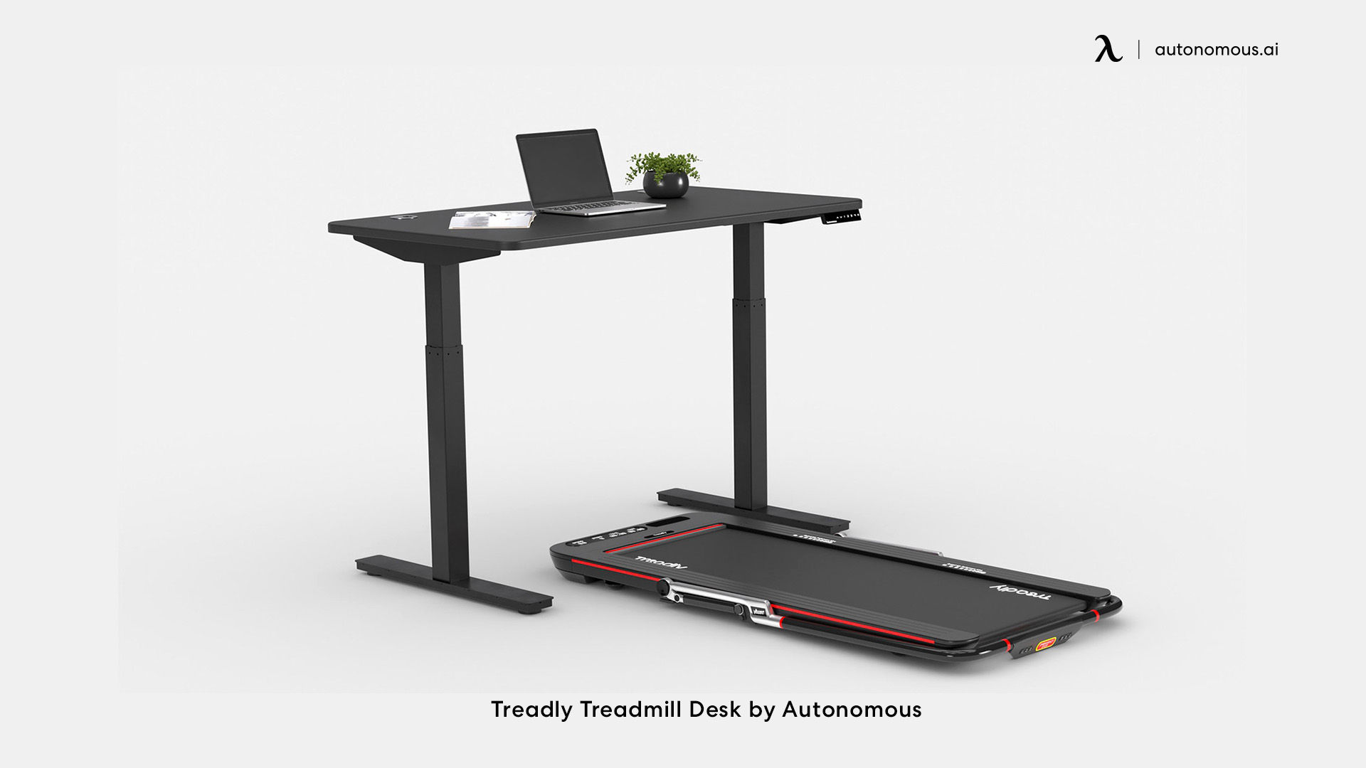 Treadly Treadmill Desk in home gym essentials checklist