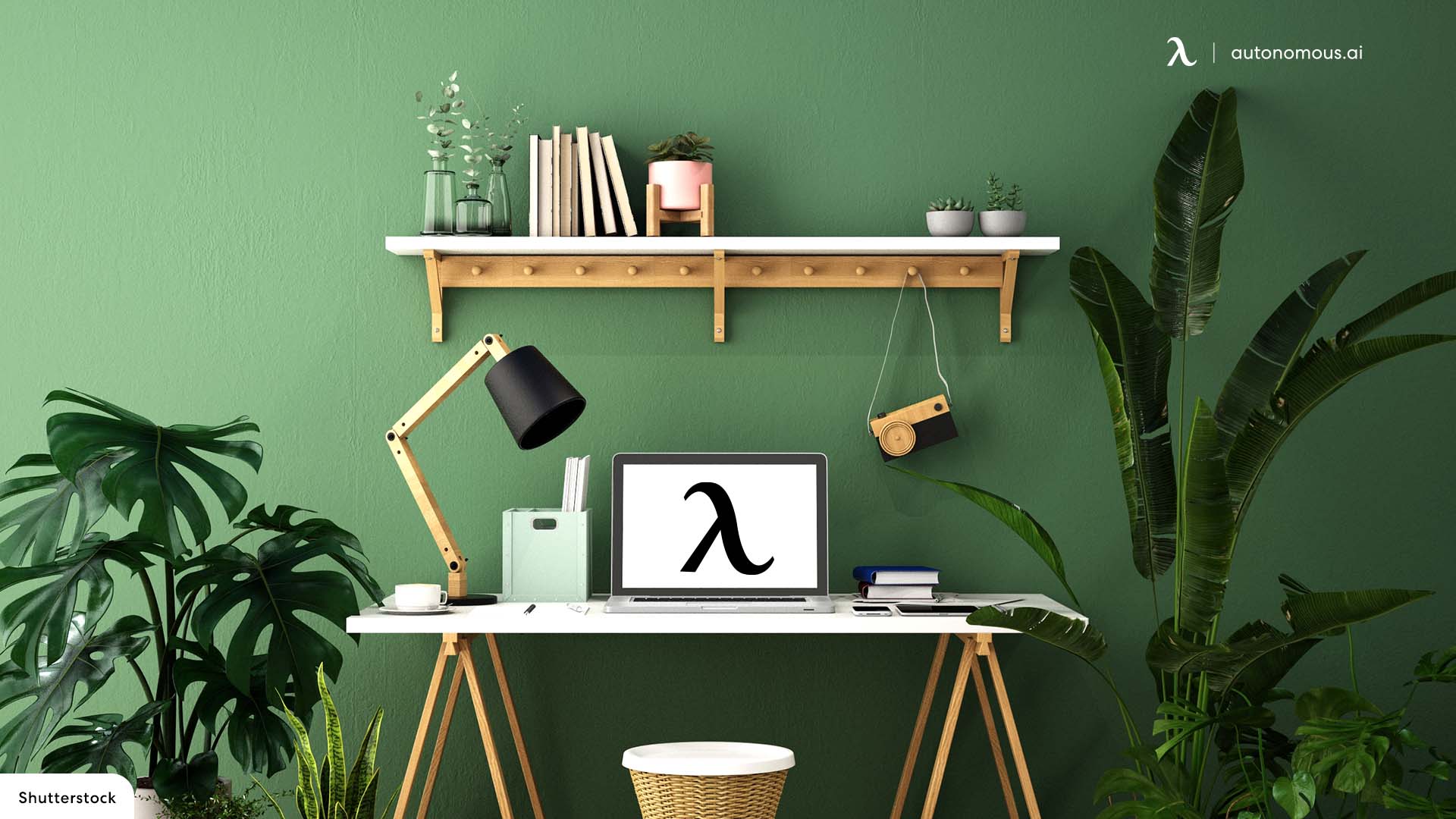 Cozy Aesthetic Desk Ideas with Plants