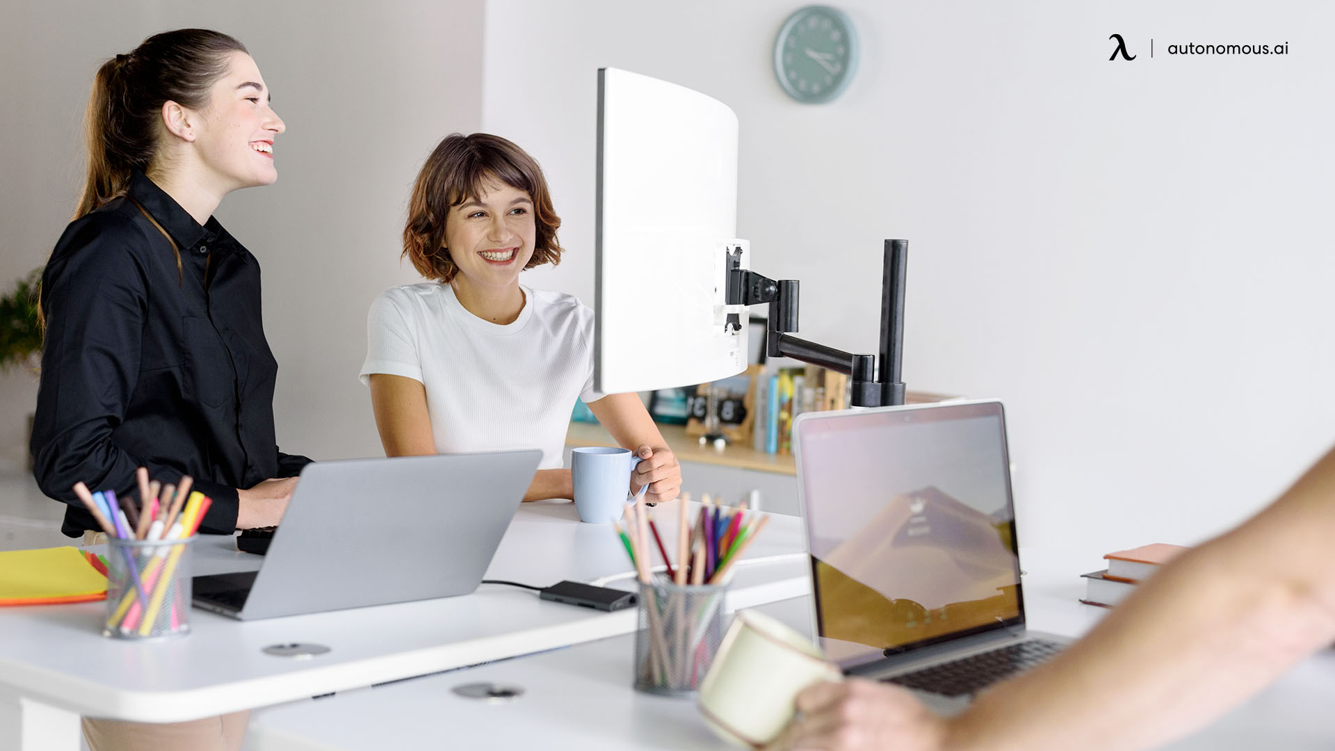 Mental health benefit of standing desk