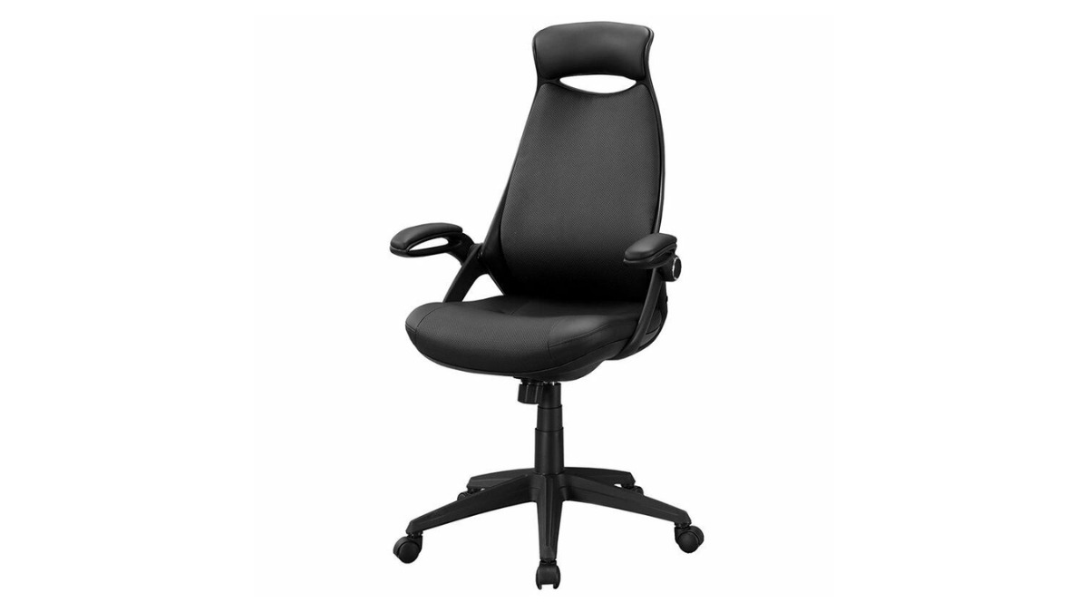 Trio Supply House Leather-look High Back Office Chair