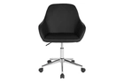 skyline-decor-home-and-office-mid-back-chair-swivel-seat-black