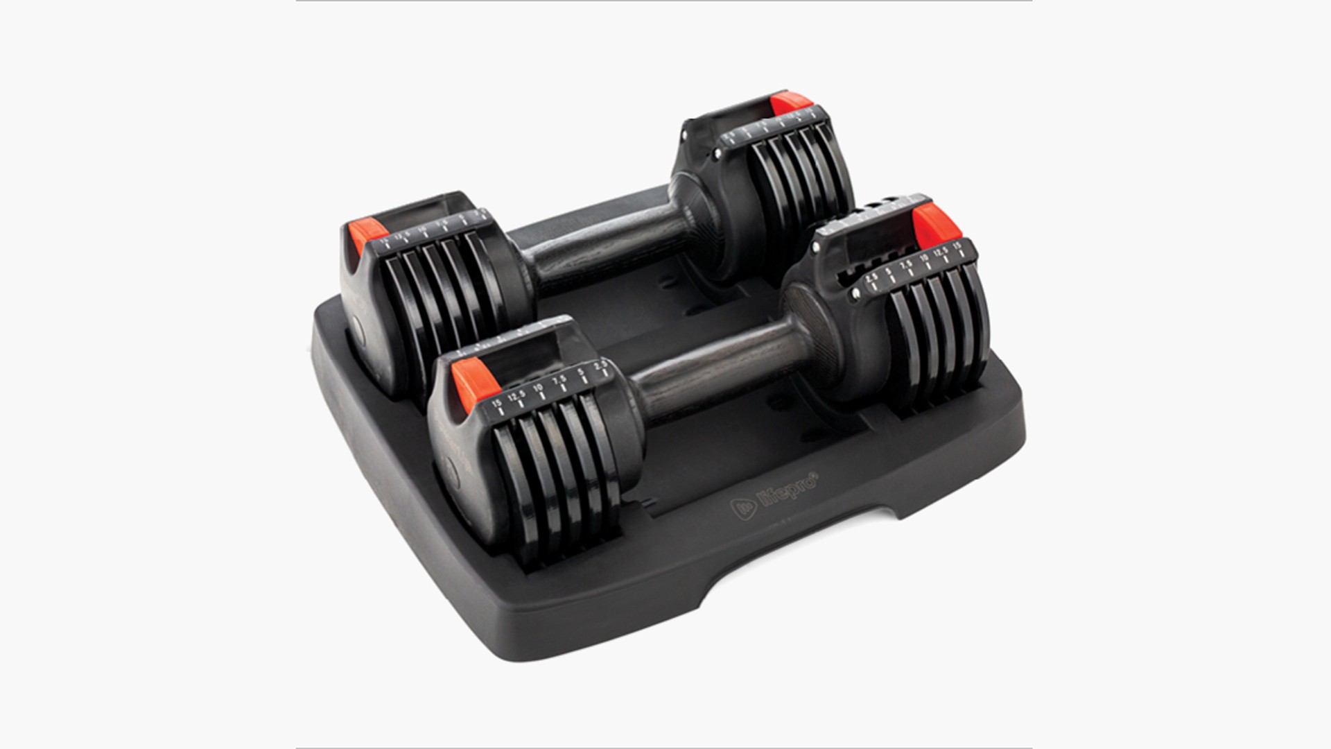 Lifepro PowerUp Dumbbells Black