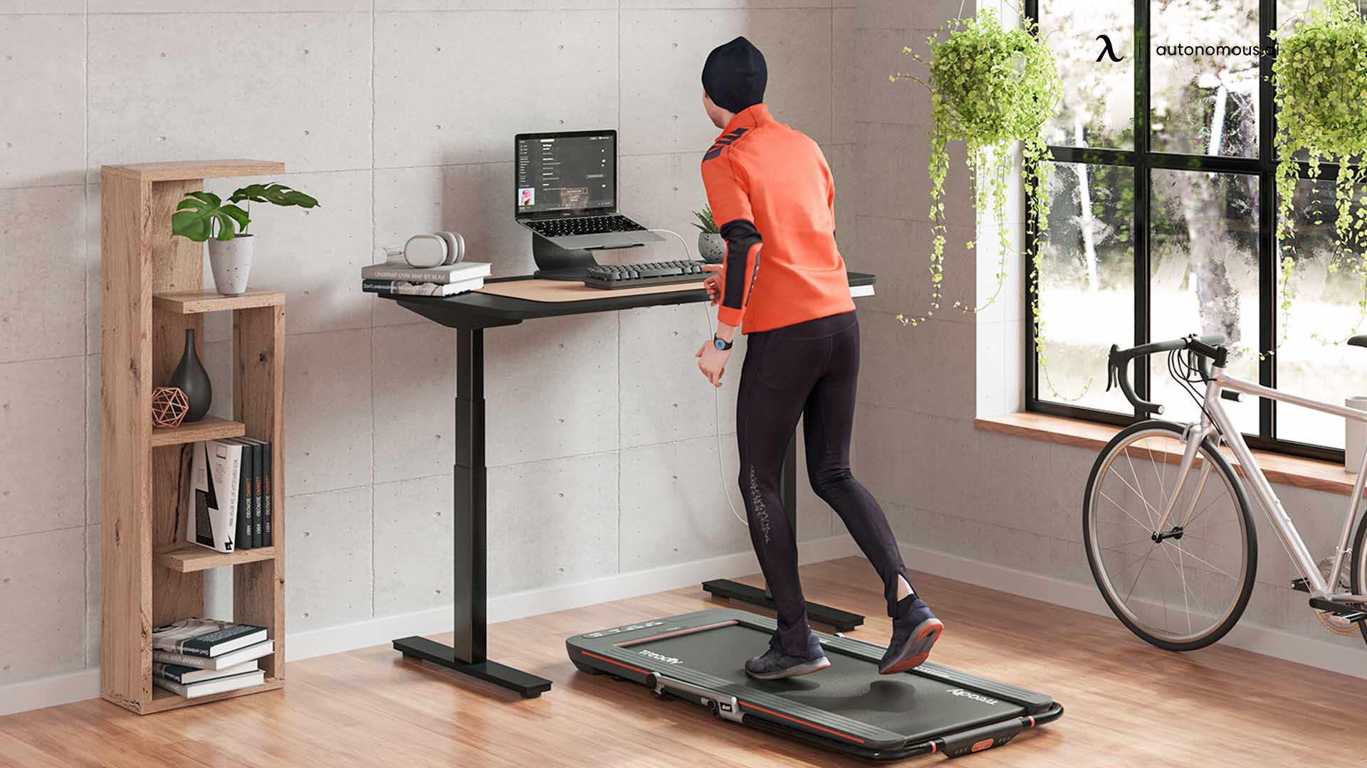 Walking on the Treadmill indoor walking workout for beginners