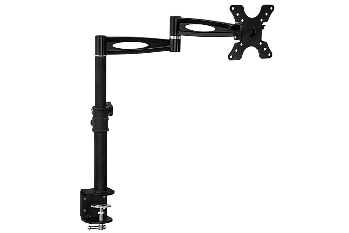 Mount-It! Full Motion Single Monitor Desk Mount