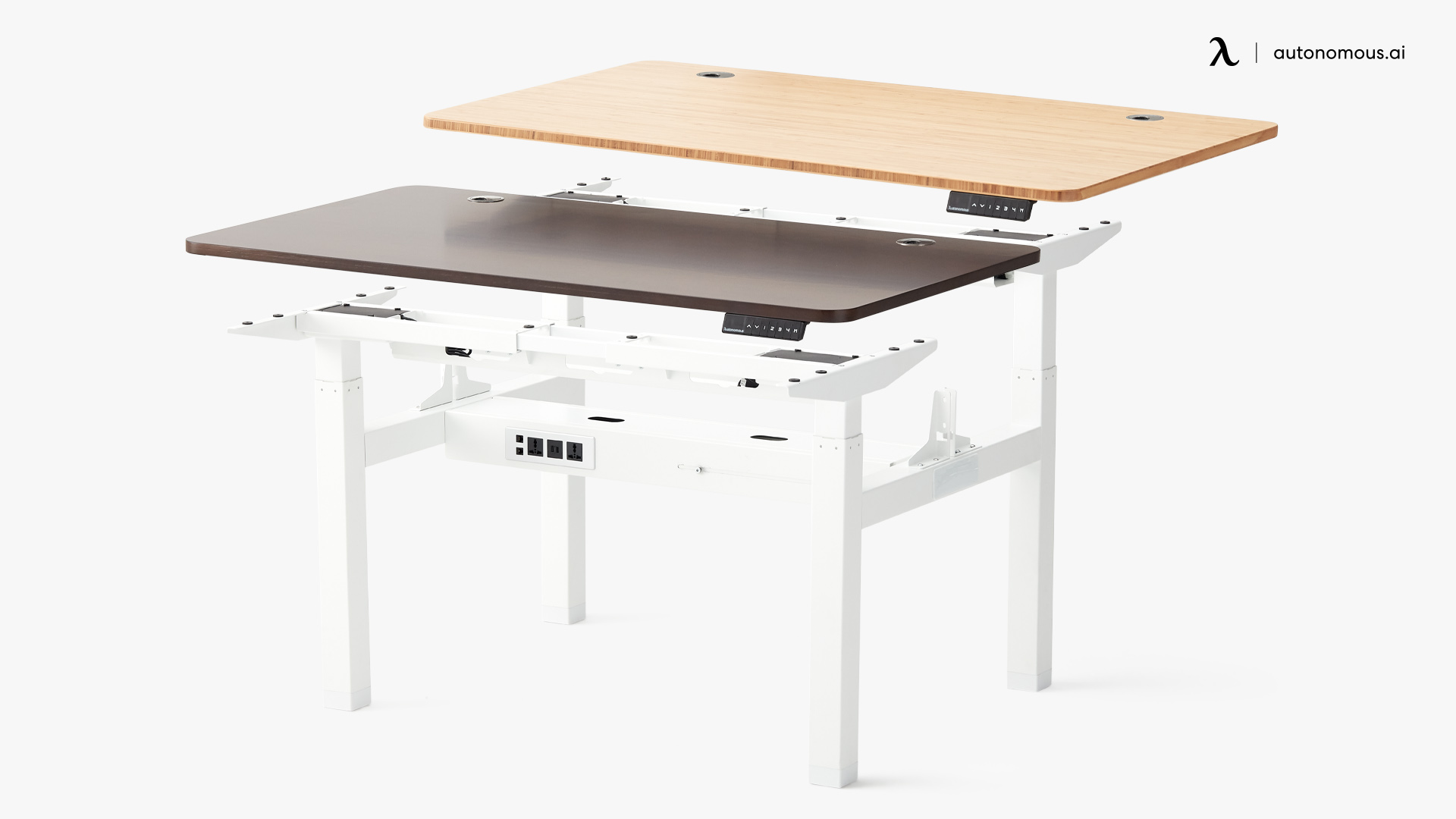 SmartDesk Core Duo adjustable office desk