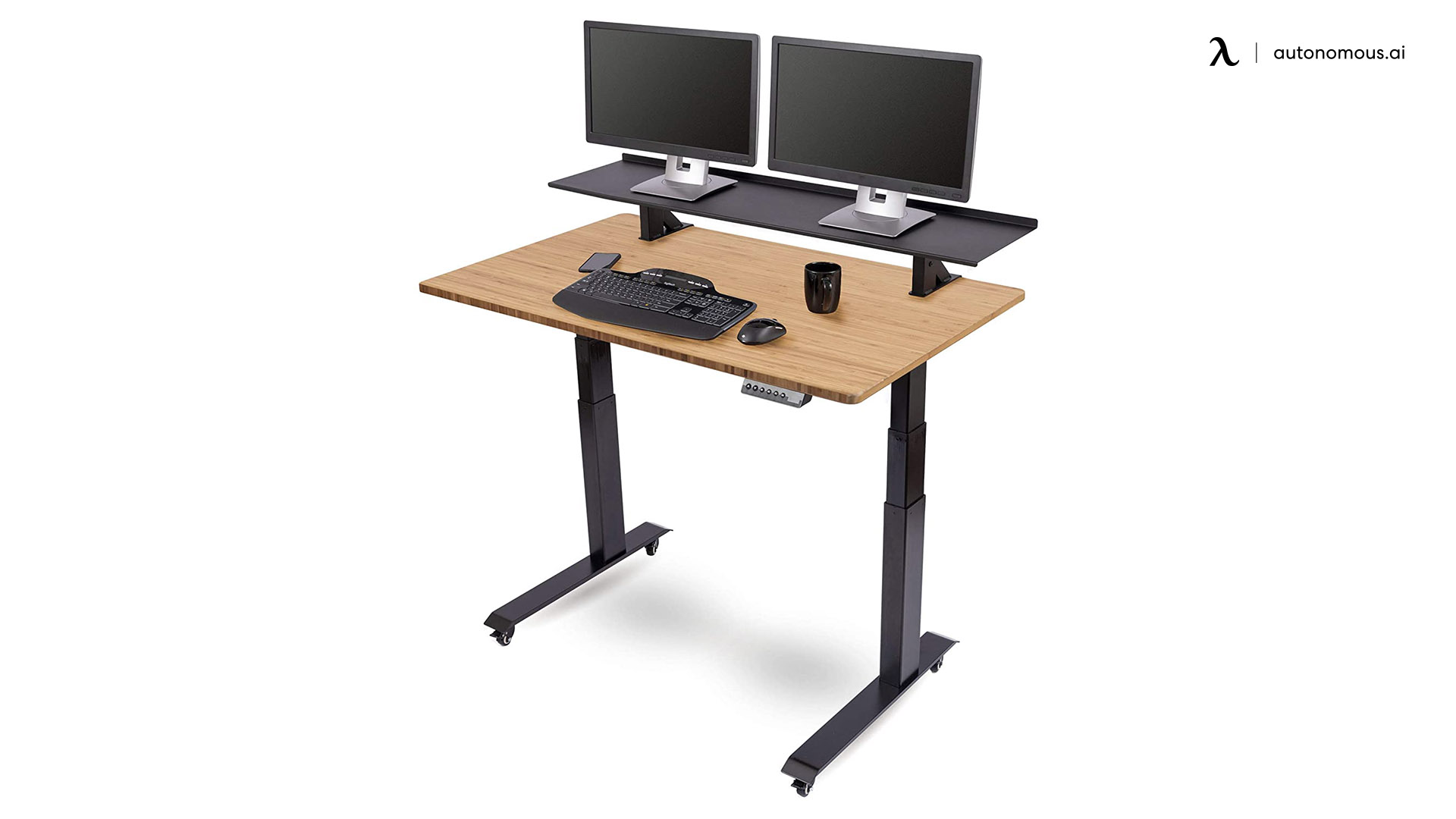 The Split Top electric stand yup desk