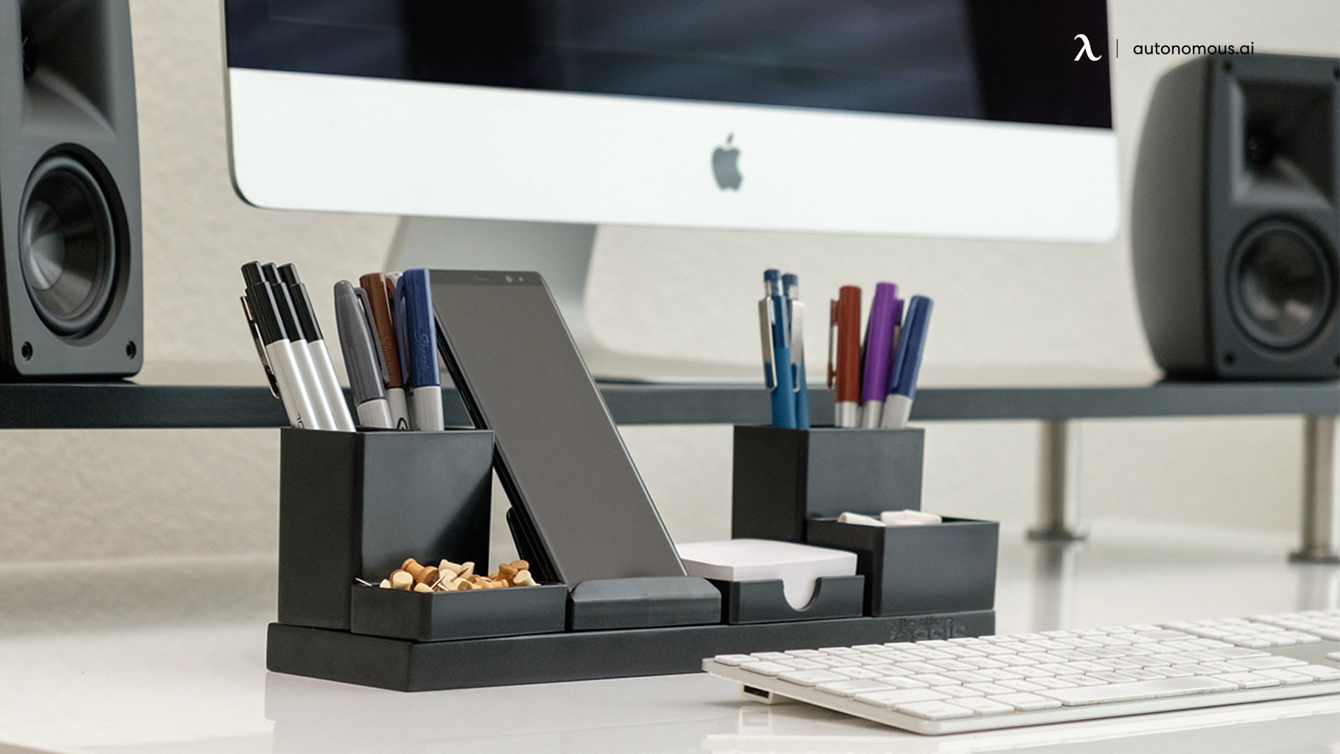 The Office Oasis Magnetic Desk Organizer