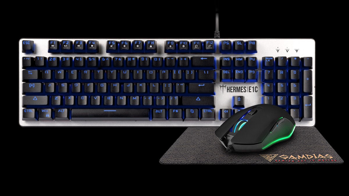 GAMDIAS Hermes 3-In-1 Keyboard Combo