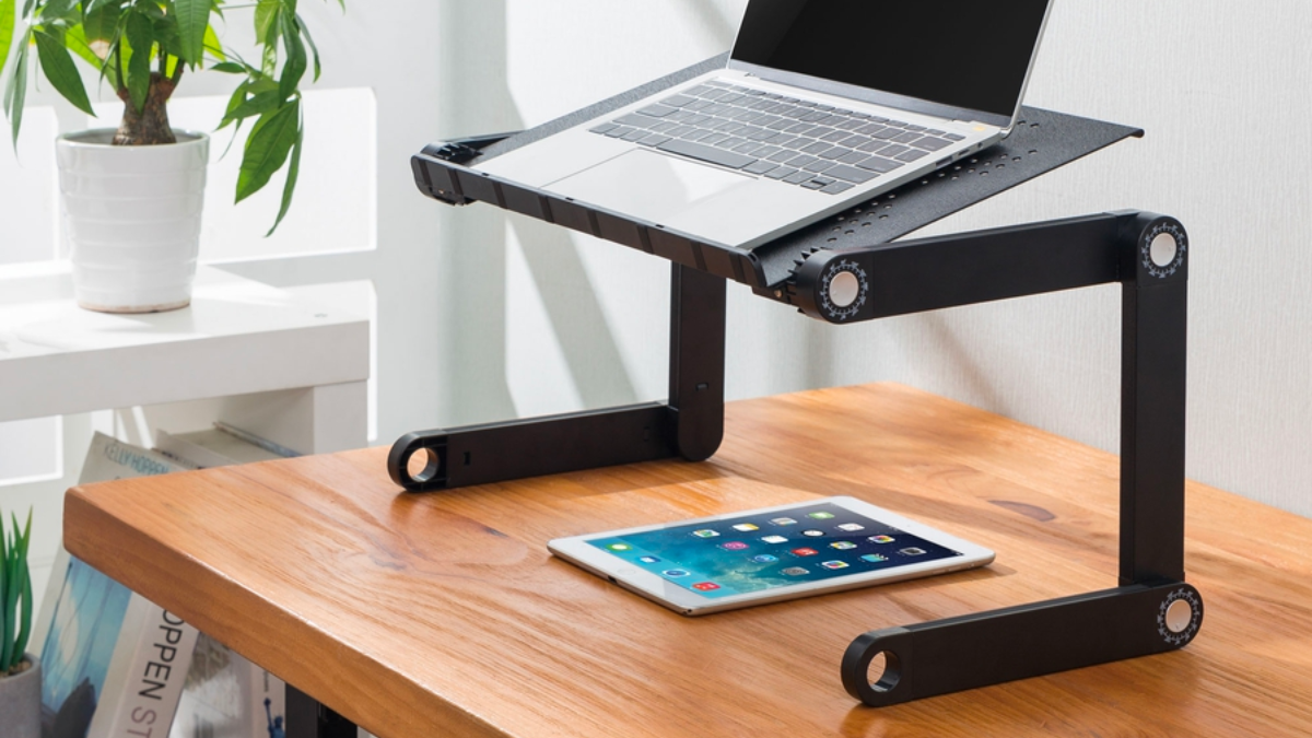 Mount-It! Height Adjustable Laptop Tray